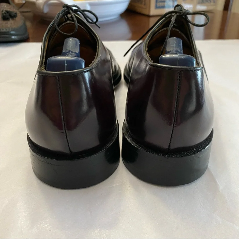 Cole Haan Men’s Rich Chocolate Classic Modern Cap Oxford Lace Up‎ Dress Shoe 9.5